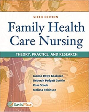 Family Health Care Nursing Theory Practice and Research 6th Ed