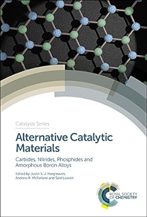 Alternative Catalytic Materials Carbides Nitrides Phosphides and Amorphous Boron Alloys