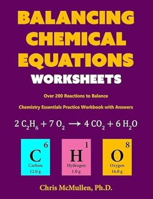 Balancing Chemical Equations Worksheets