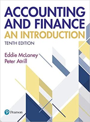 Accounting and Finance An Introduction 10th Edition