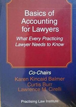 Accounting and Finance for Lawyers in a Nutshell 5th Edition
