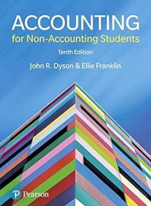 Accounting for Non Accounting Students 10th Edition