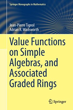 Value Functions on Simple Algebras and Associated Graded Rings