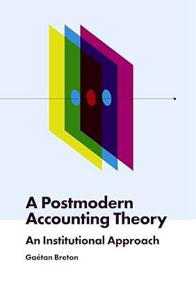 A Postmodern Accounting Theory An Institutional Approach