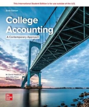 College Accounting A Contemporary Approach 6th Edition